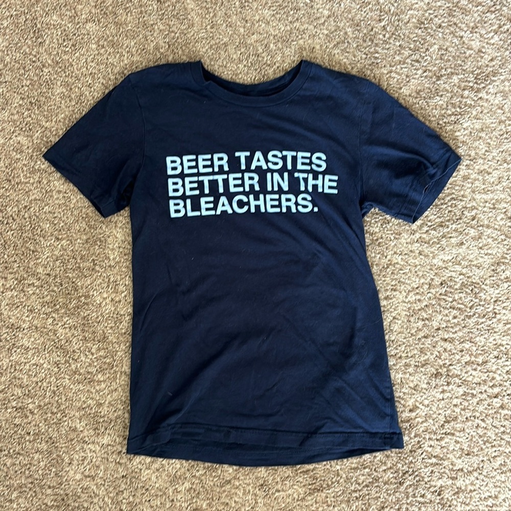 Beer Tastes Better in the Bleachers | Chicago cubs t shirt